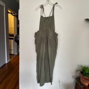 Free people army overalls